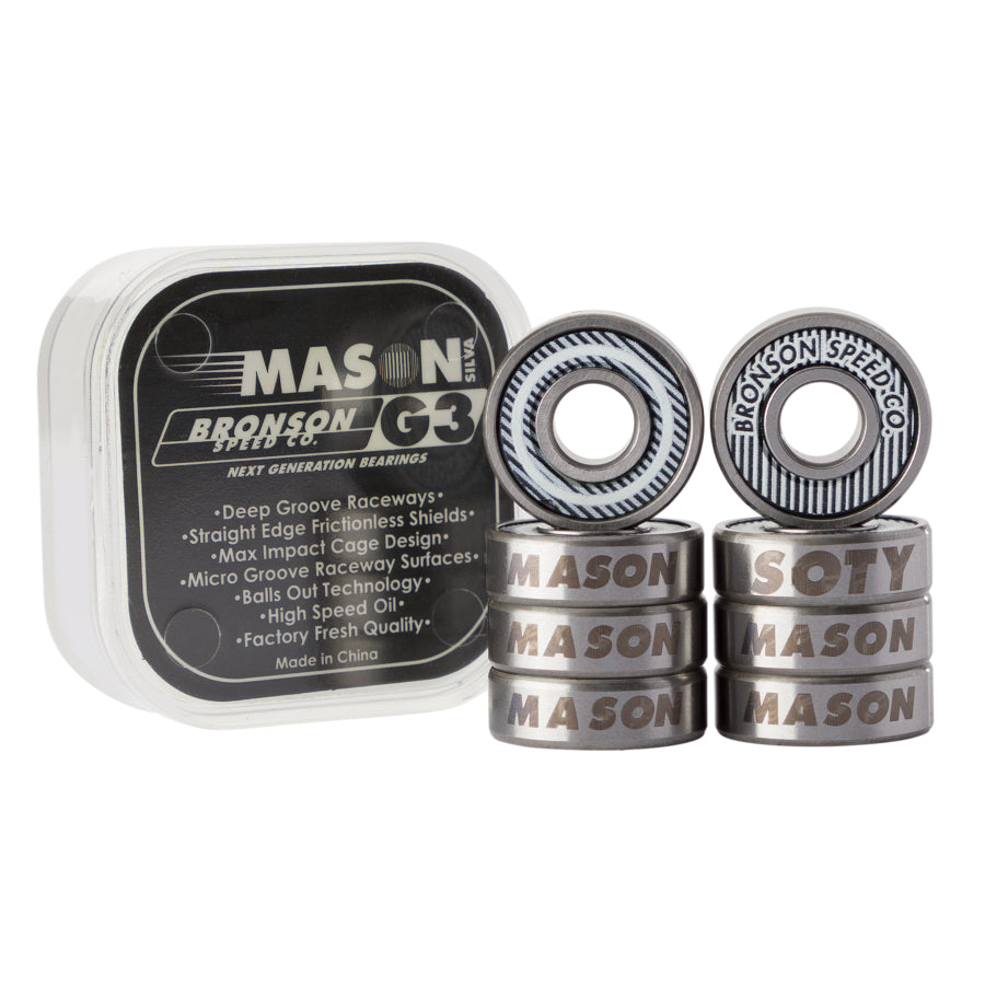 Mason Silva Soty Bronson Speed Co Skateboard Bearings