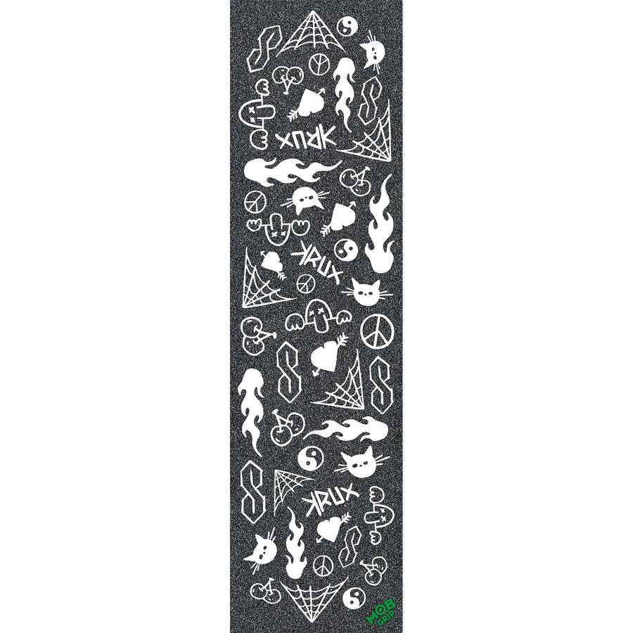 Krux Trucks Doodles Graphic Mob Skateboard Grip Tape