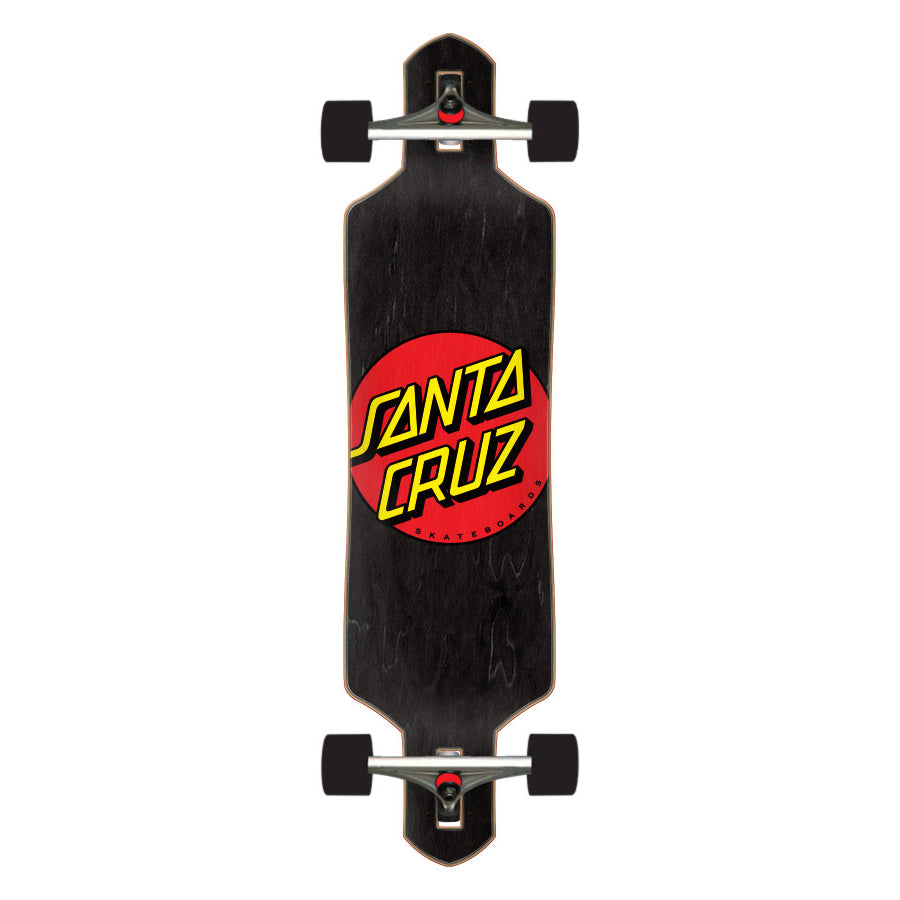 Classic Dot Drop Thru Santa Cruz Longboard