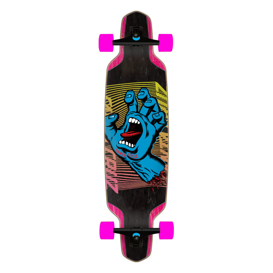 Split Hand Drop Down Santa Cruz Longboard Complete