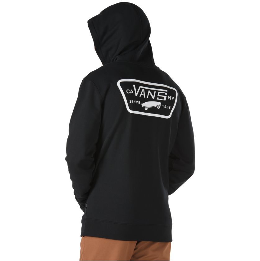 Vans Full Patched Pullover Hoodie - Black