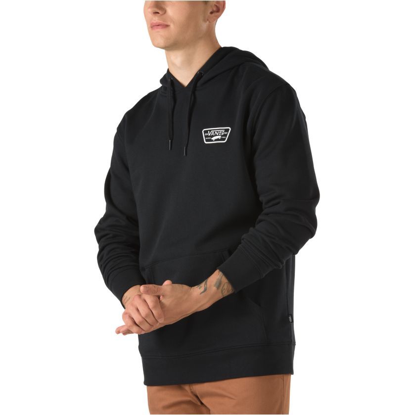 Vans Full Patched Pullover Hoodie - Black