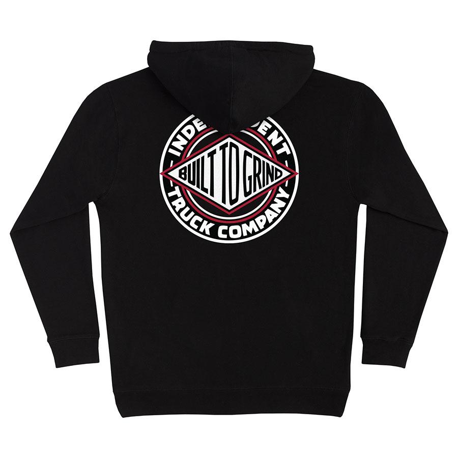 Black BTG Summit Independent Trucks Hoodie back