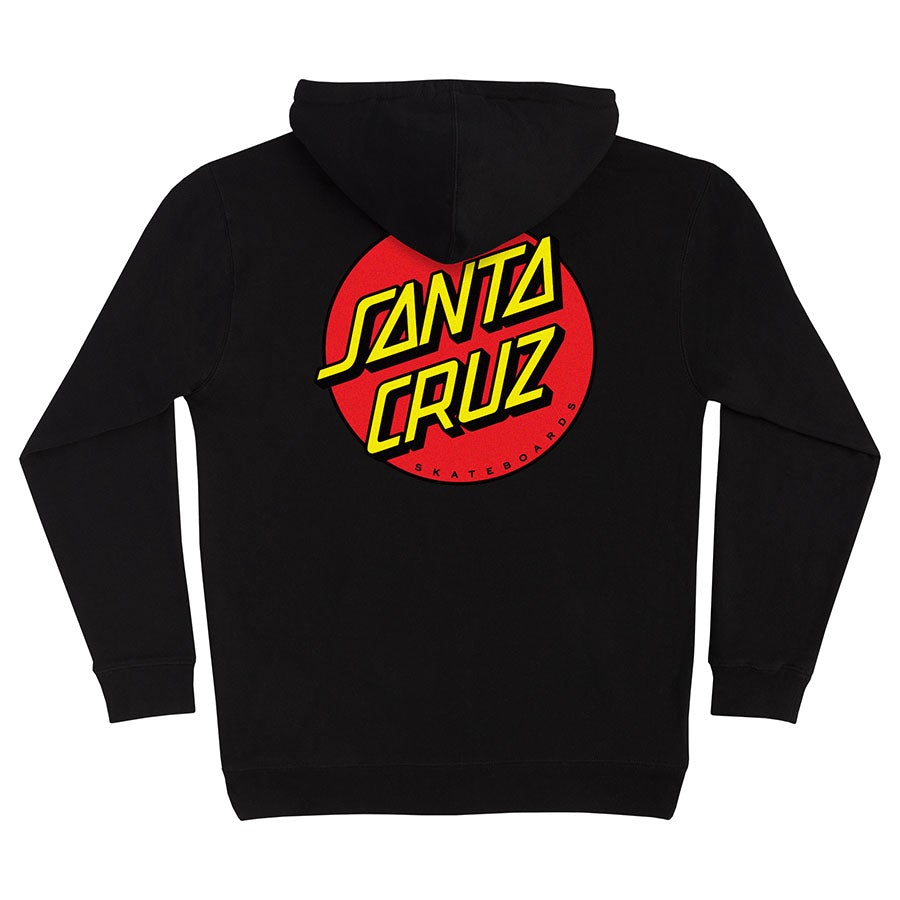 Classic Dot Santa Cruz Hoodie Back