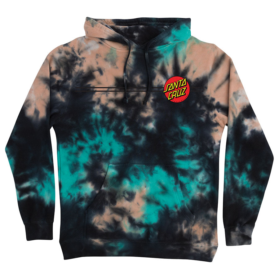 Blue/Orange Marble Classic Dot Santa Cruz Hoodie