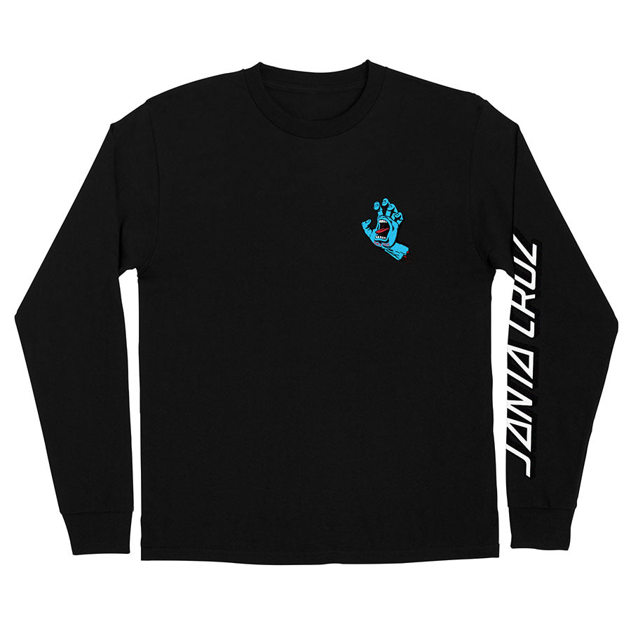 Screaming Hand Santa Cruz Long Sleeve T-Shirt