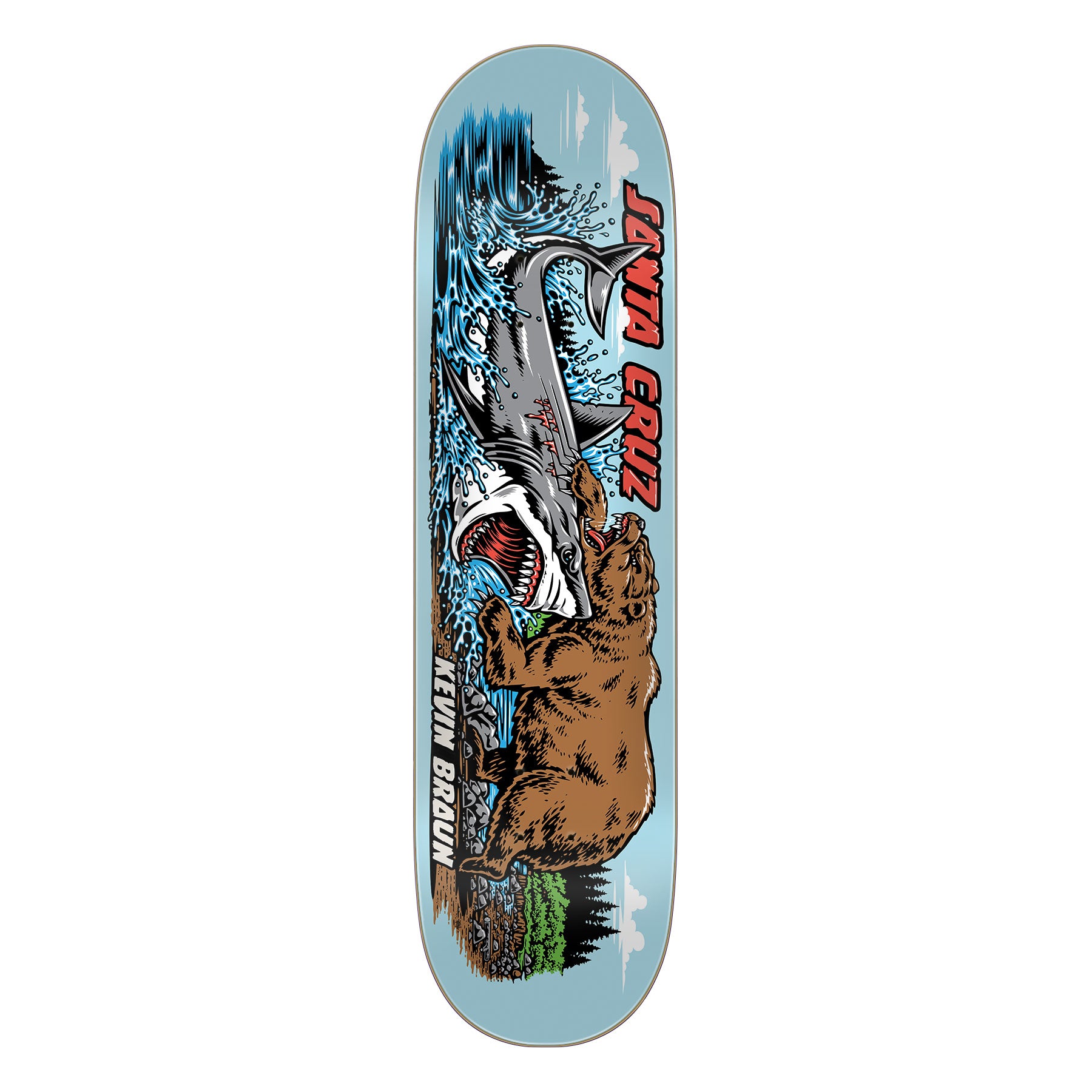 Kevin Braun Versus Santa Cruz Everslick Skateboard Deck