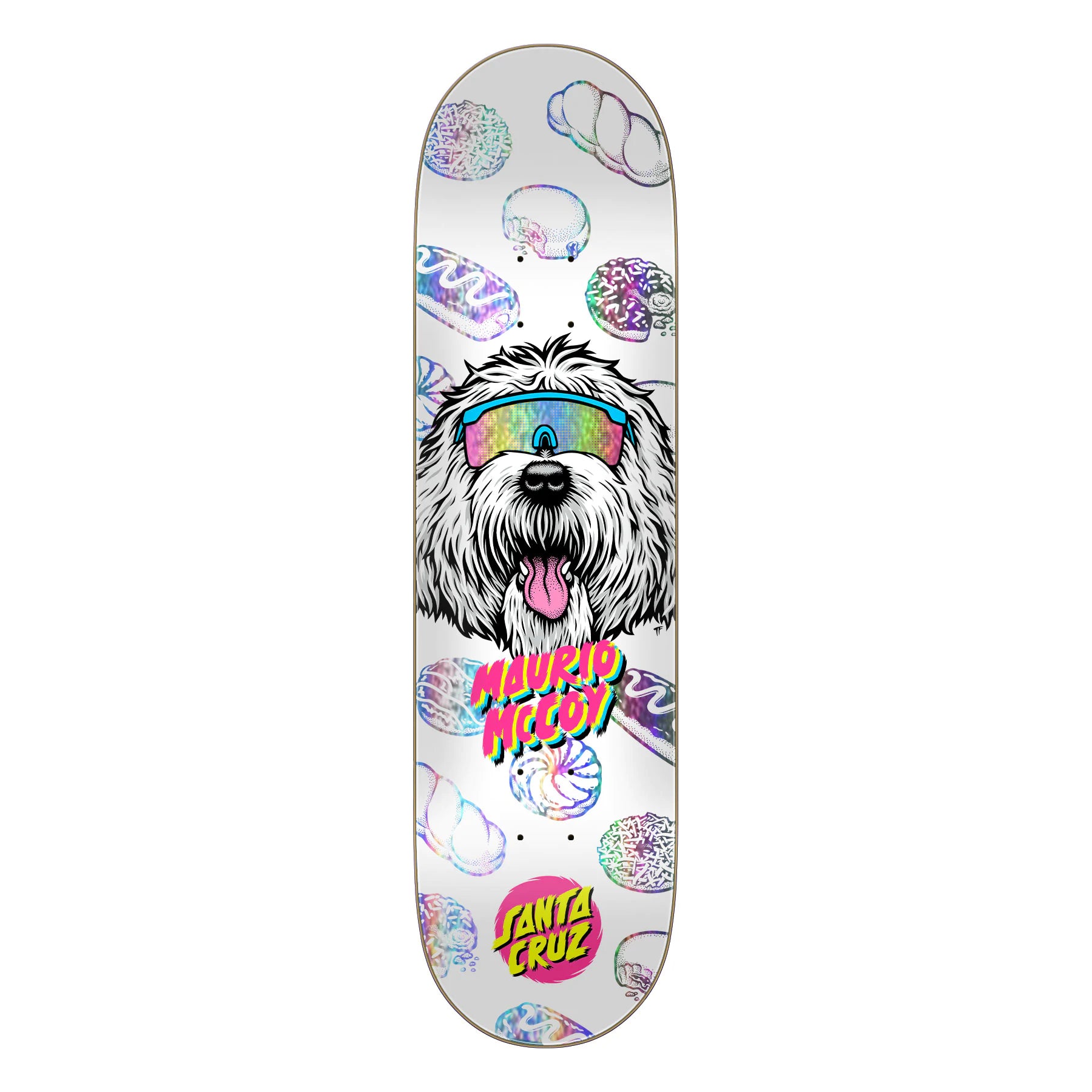 Maurio McCoy Donut Dog Twin Tail Santa Cruz VX Deck