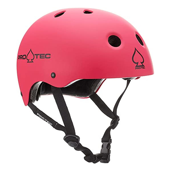 Matte Pink Classic Skate Pro-Tec Skateboard Helmet