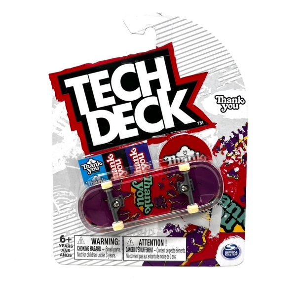 Purple Thank You Tech Deck