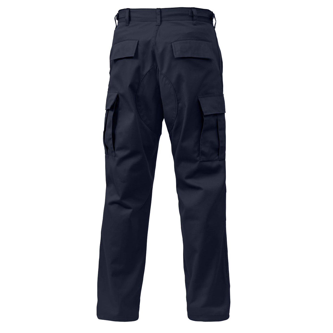 Midnight Navy Blue Rothco BDU Cargo Pants Back