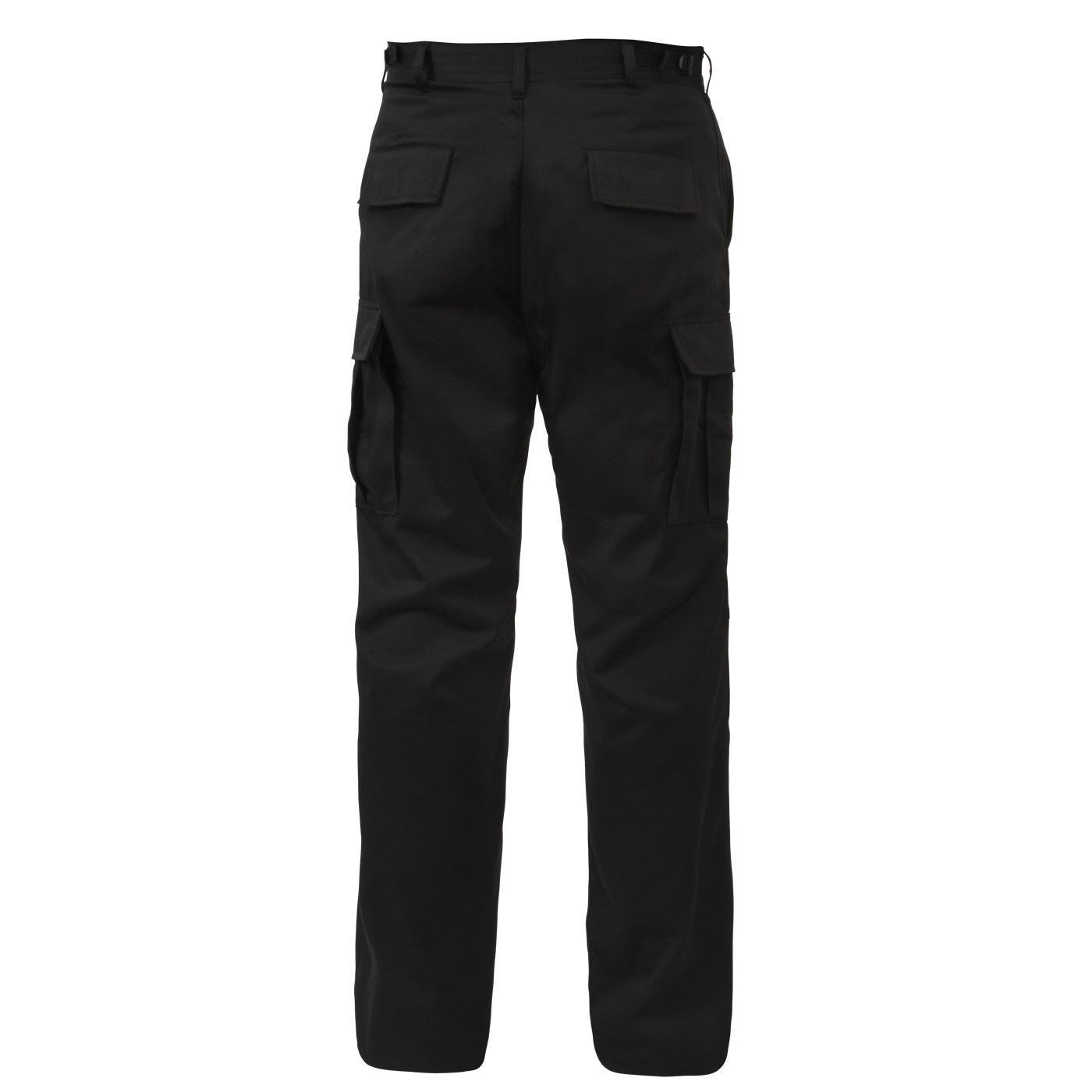 Black BDU Rothco Cargo Pants Back