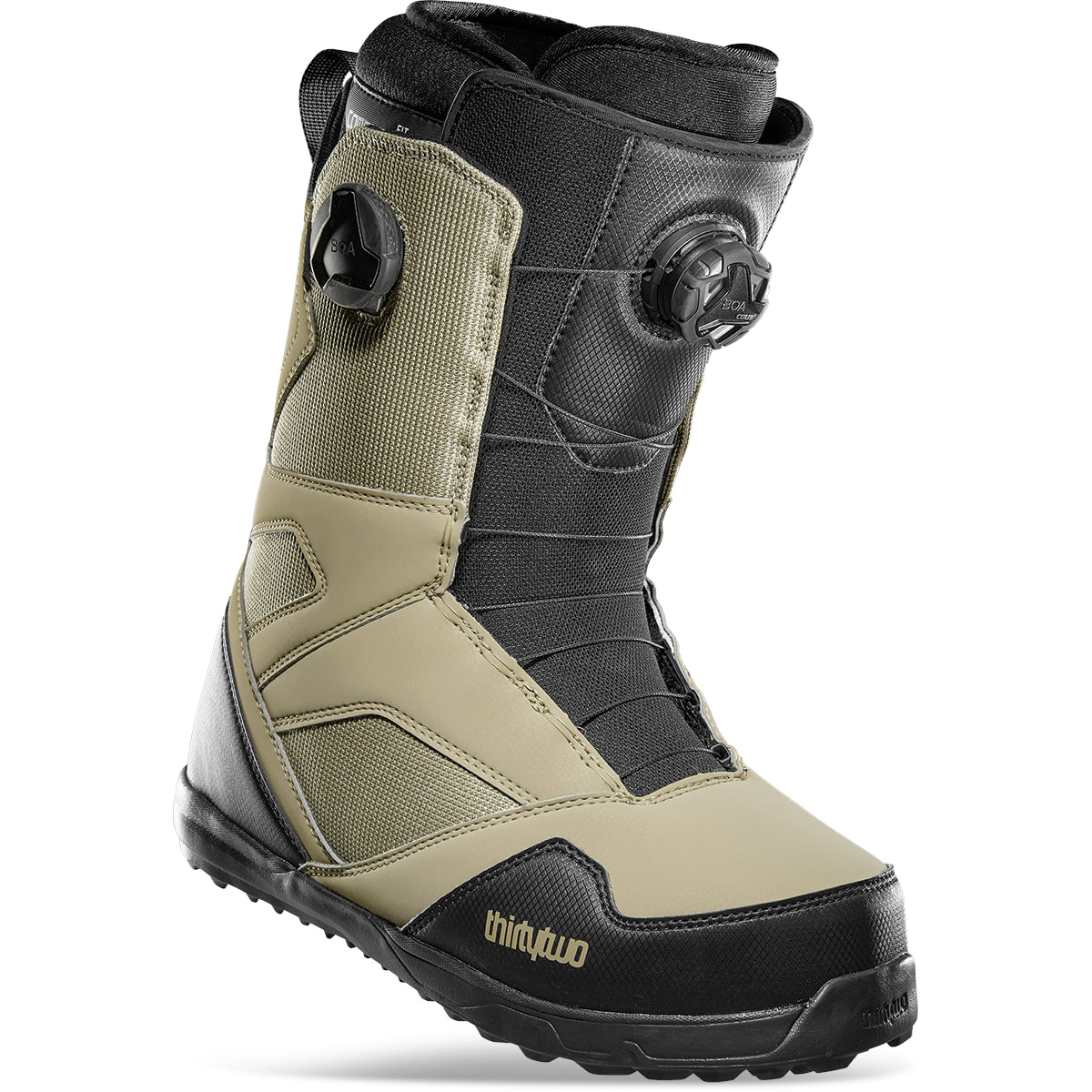 Khaki STW Double Boa ThirtyTwo Snowboard Boots