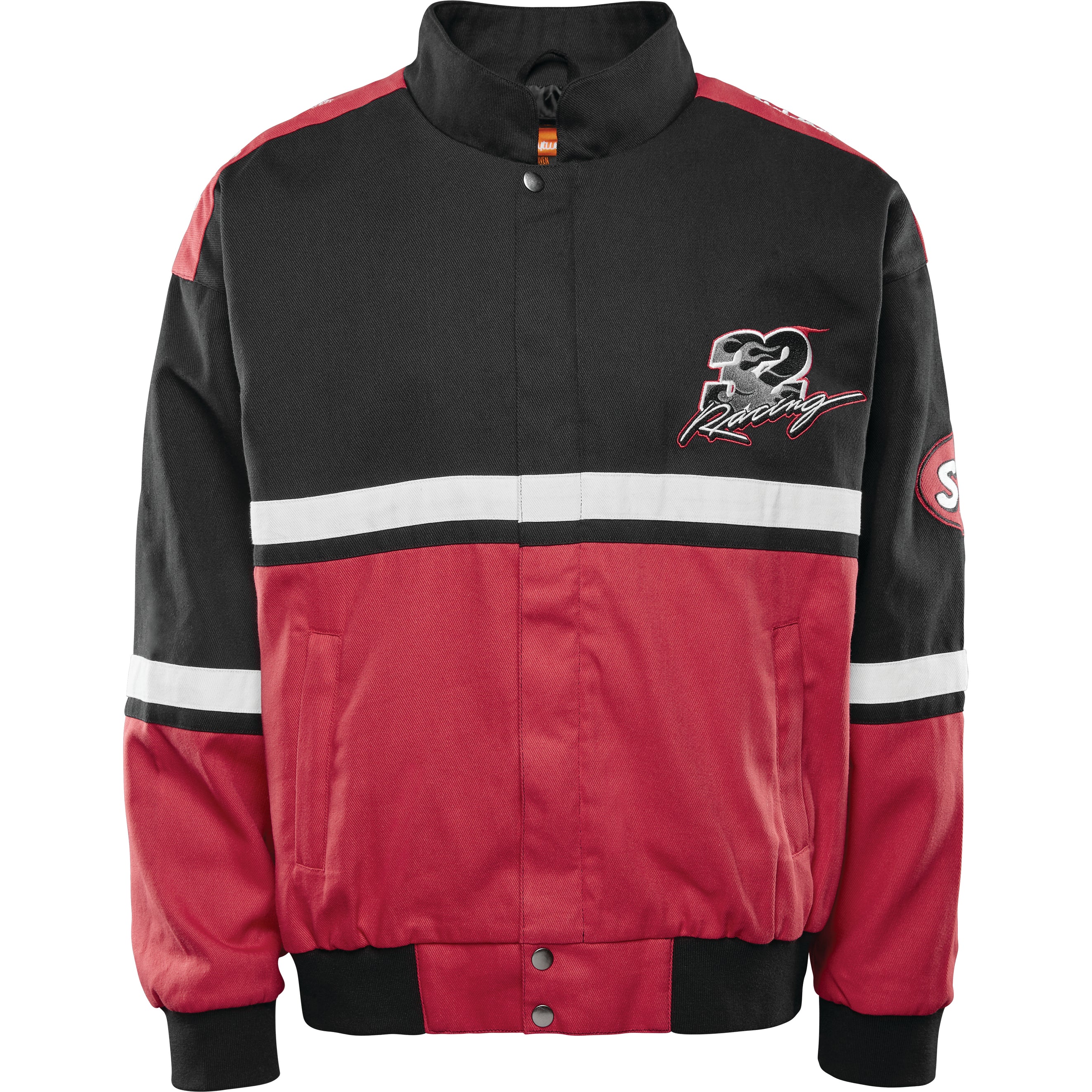 Black/Red Zeb Powell Pit Jacket