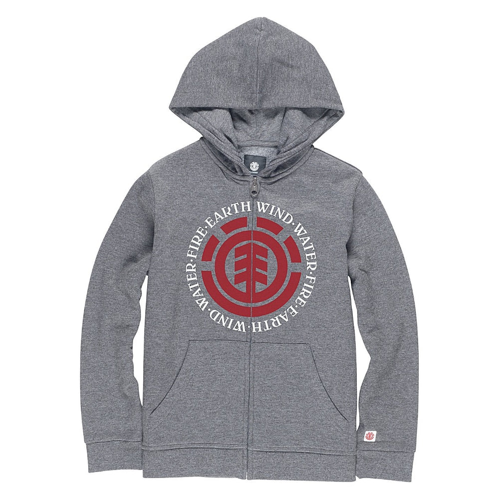 Element Seal Boys Hoodie - Heather Grey