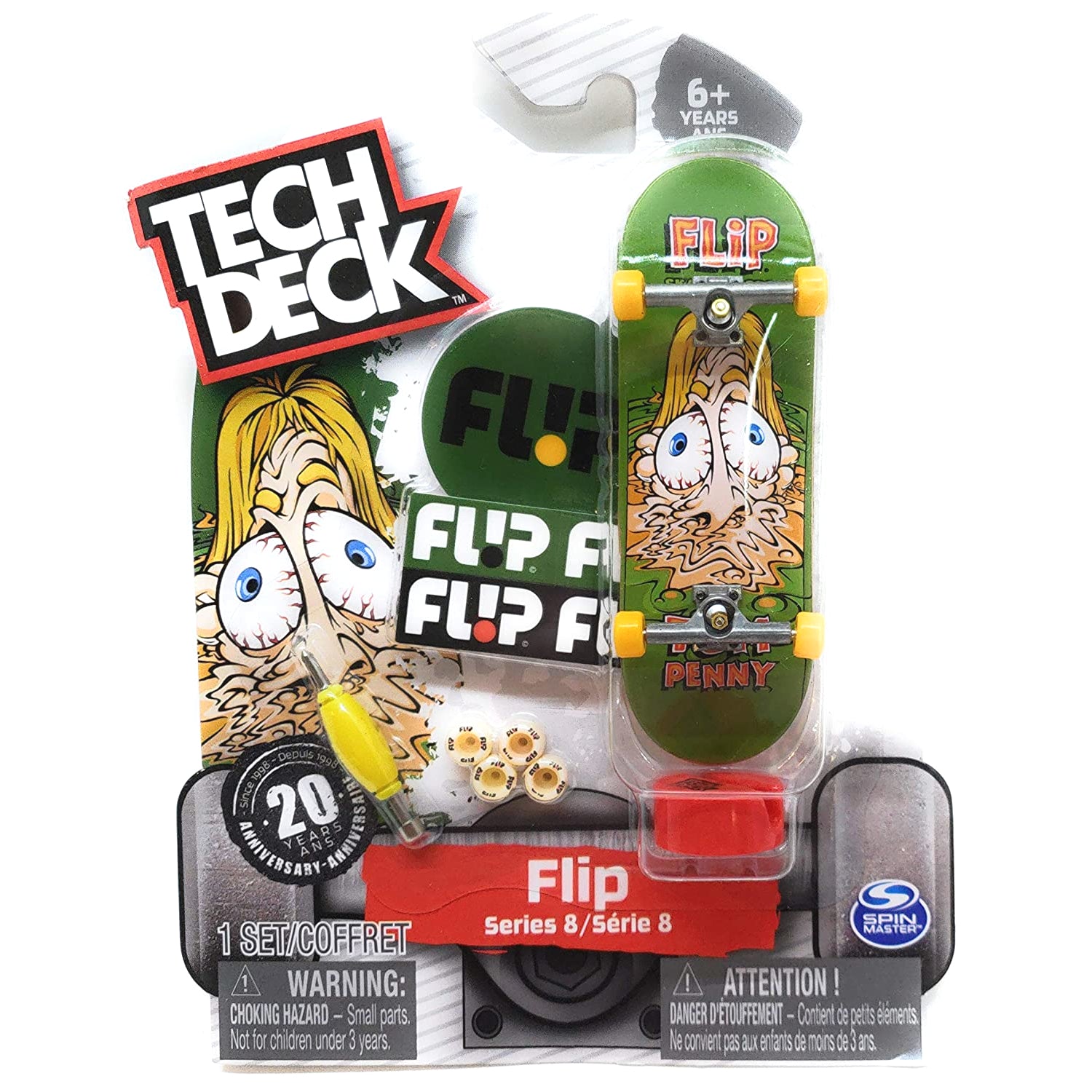 Tom Penny Series 8 Face Melting Flip Tech Deck