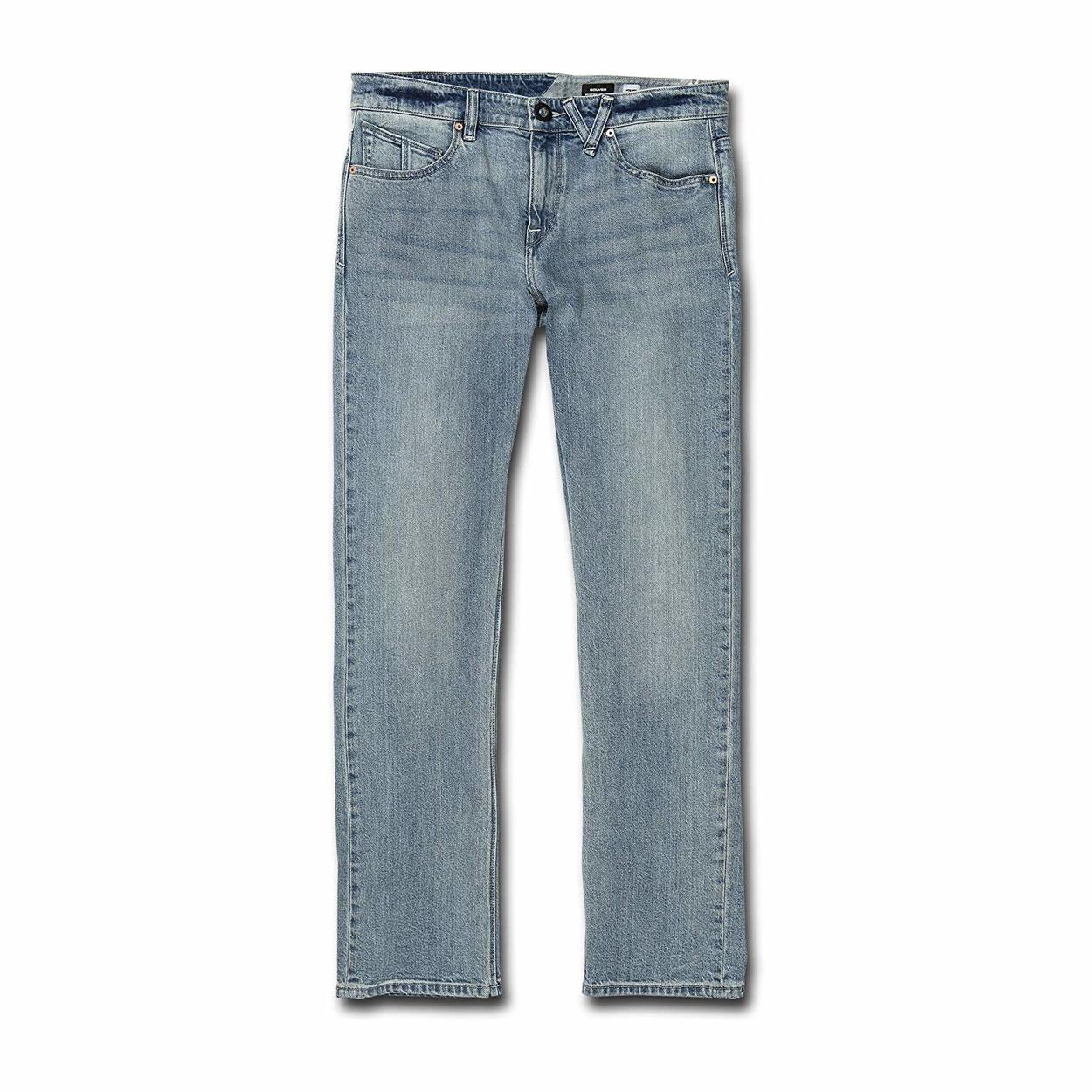 Volcom Solver Modern Straight Jeans - Wide Goods Light