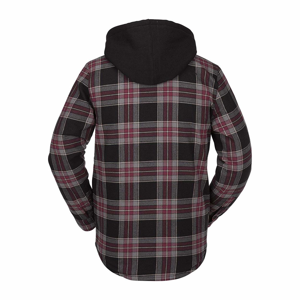 Volcom Field Insulated Flannel Shirt - Red