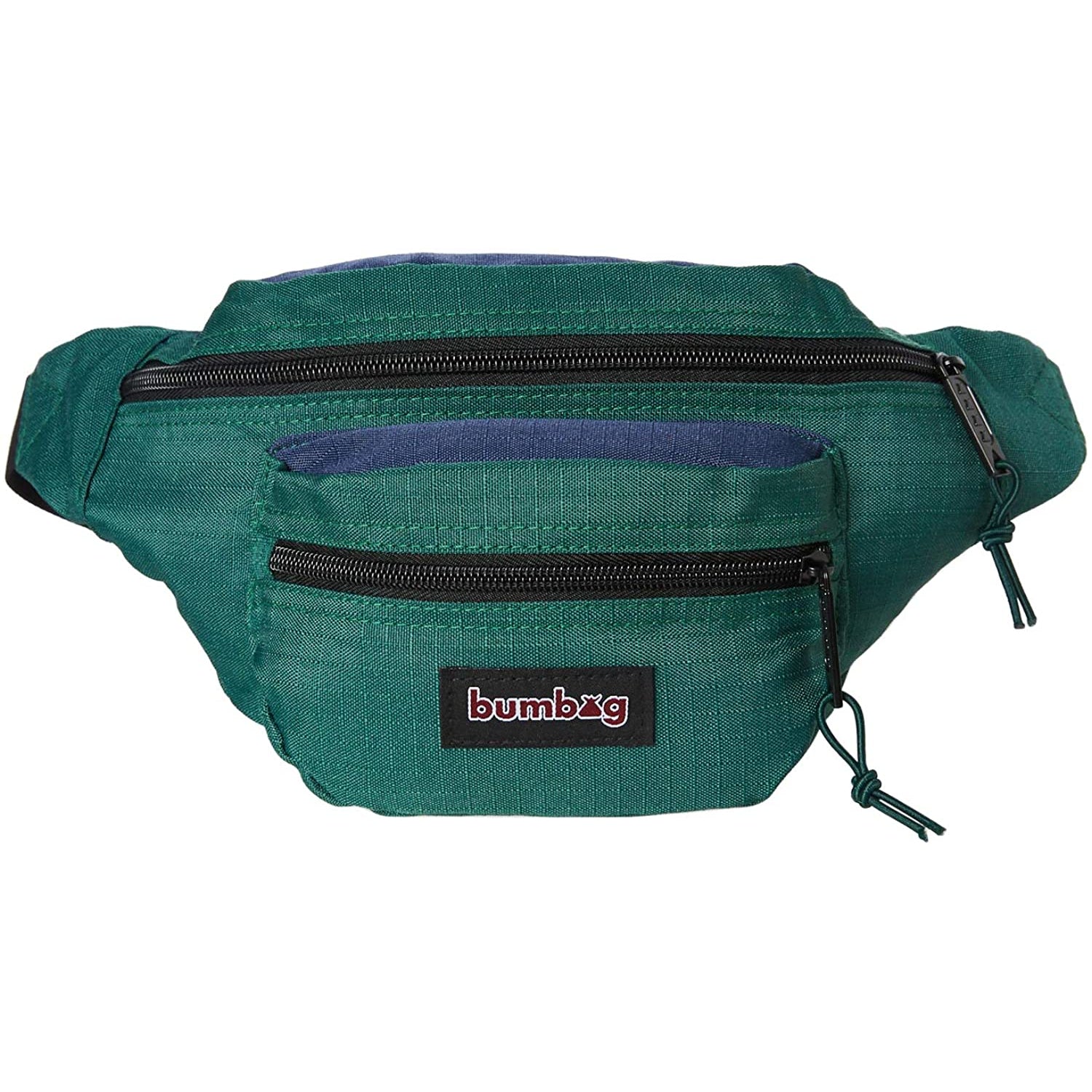 Louie Lopez Navy and Forest Green Hybrid Bumbag Hip Pack