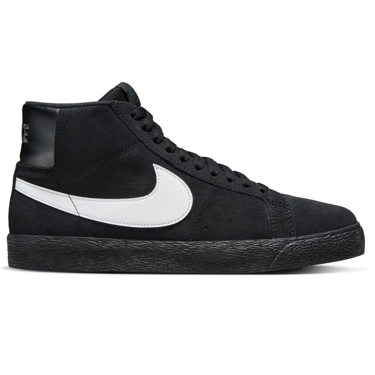 Black Zoom Blazer Mid Nike SB Skateboard Shoe