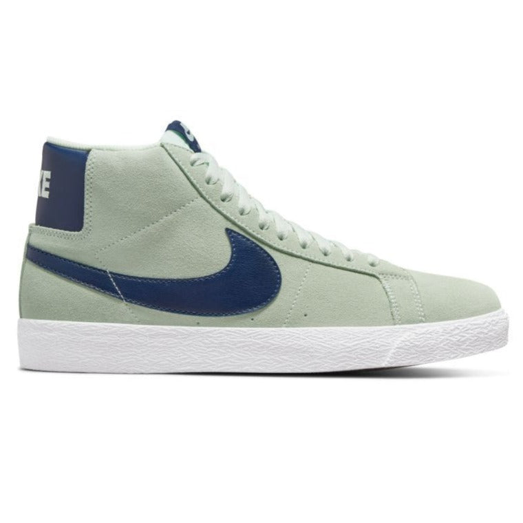 Barely Green Blazer Mid Nike SB Skateboarding Shoe