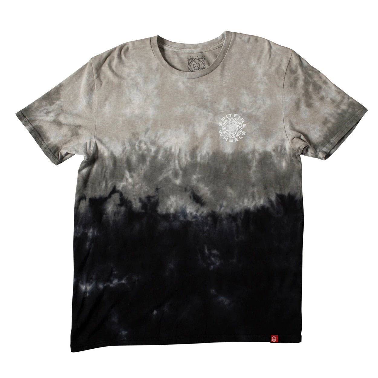 Spitfire Classic 87' Swirl Tee - Grey/Black