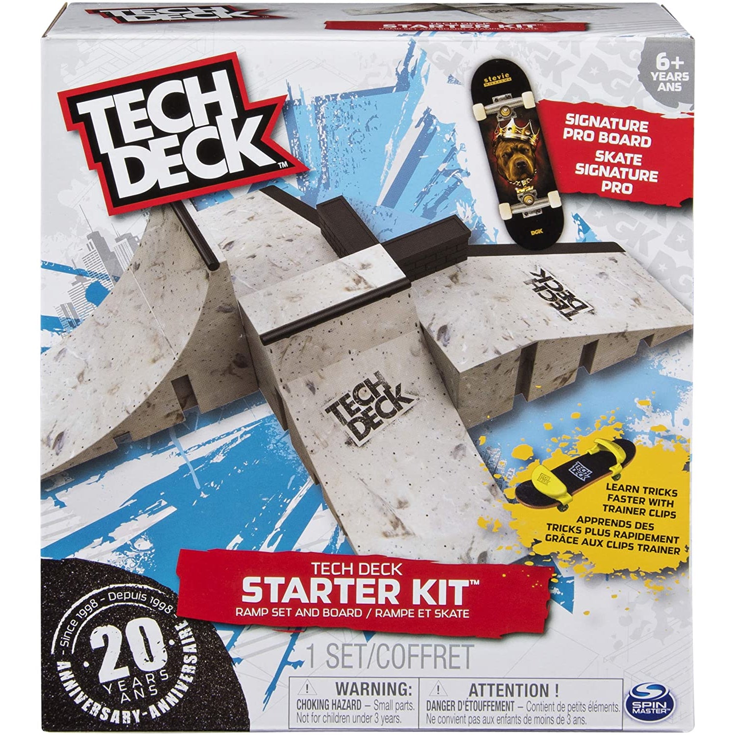 Ramp Set Tech Deck Starter Kit With Signature Deck