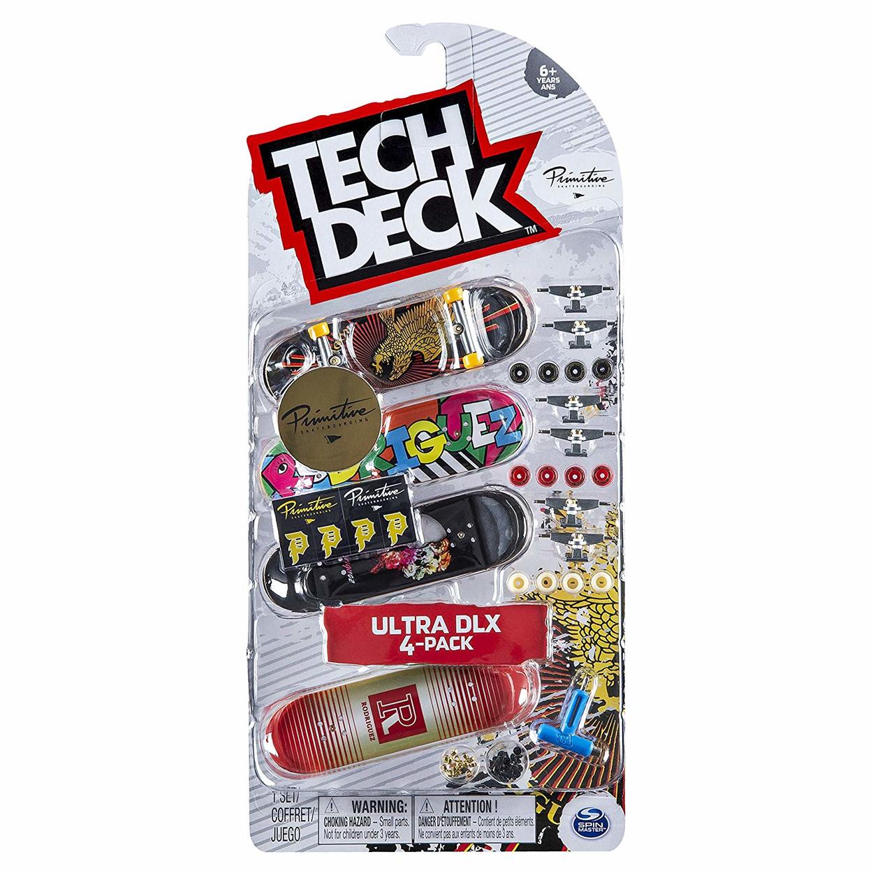 Tech Deck Ultra DLX 4-Pack Completes - Primitive