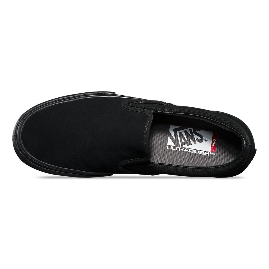 Vans Slip On Pro Skate Shoes - Blackout