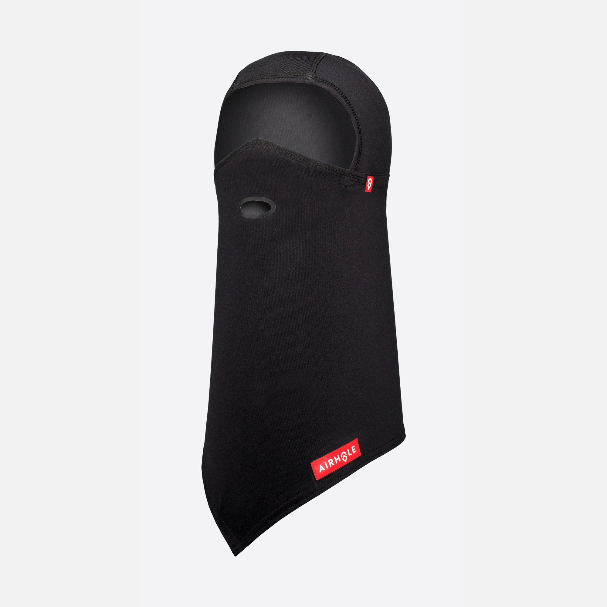 Black Thermal Fleece DryTech Airhole Balaclava Hinge Face Mask