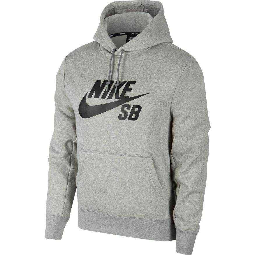 Dark Grey Heather Icon Nike SB Icon Pullover Hoodie