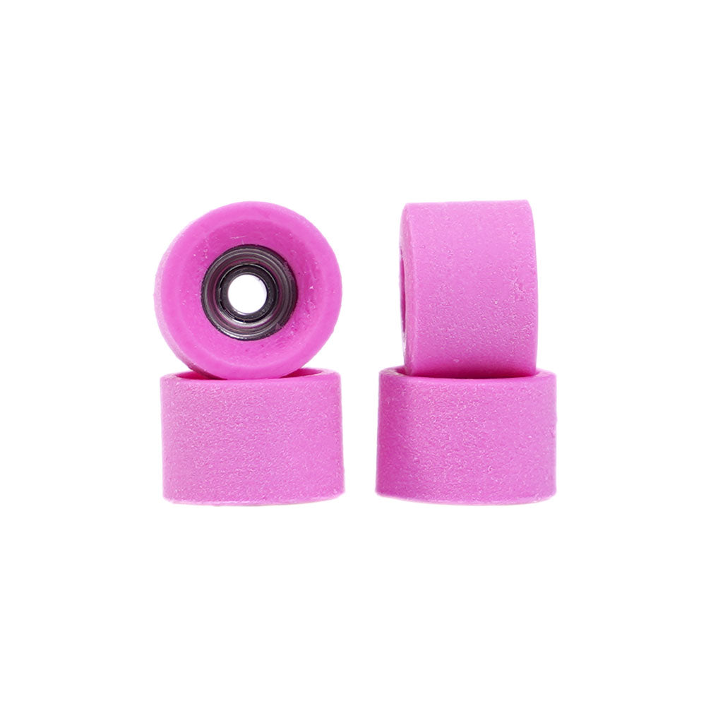 Fuschia Abstract Mini Conical Fingerboard Wheels