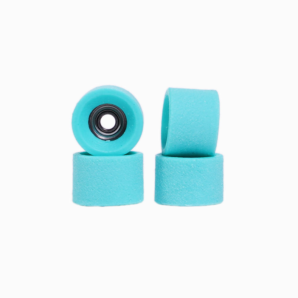 Abstract 105A Mini Urethane Fingerboard Wheels - Teal