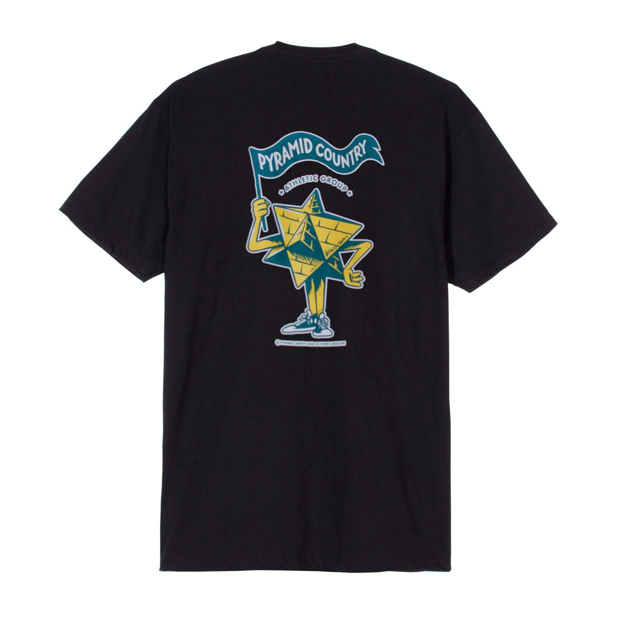 Pyramid Country Athletic Group Tee - Black