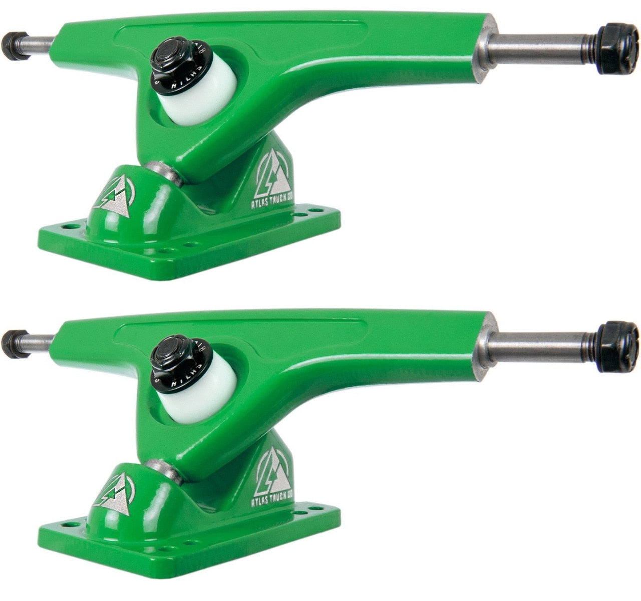 Atlas Original 48° 180mm Longboard Trucks - Green