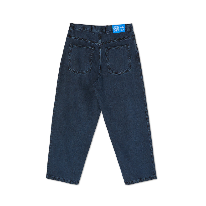 Blue/Black Big Boy Polar Baggy Denim Back