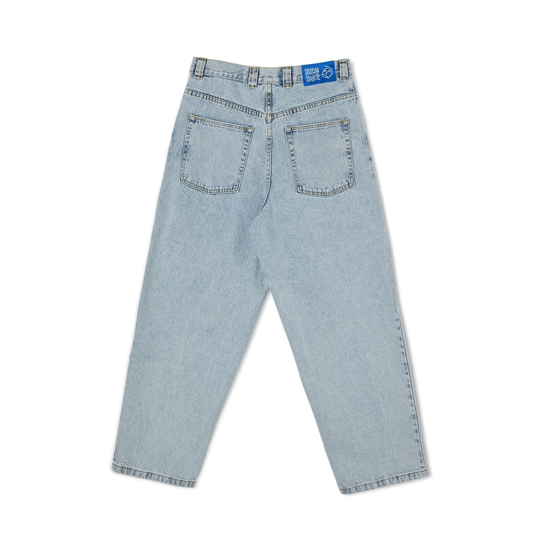 Light Blue Big Boy Polar Skate Co Jeans Back