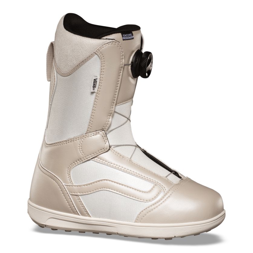 Oatmeal Linerless Vans Women's Encore Snowboard Boots