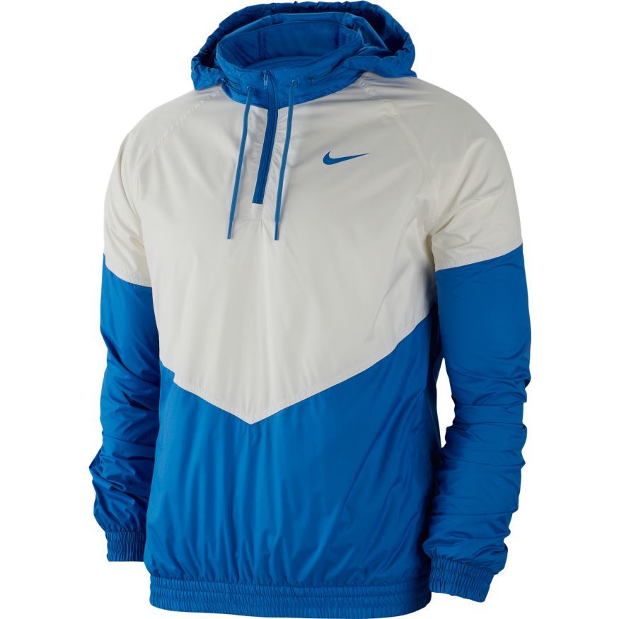 Nike SB Shield Coaches Jacket - Sail/Pacific Blue