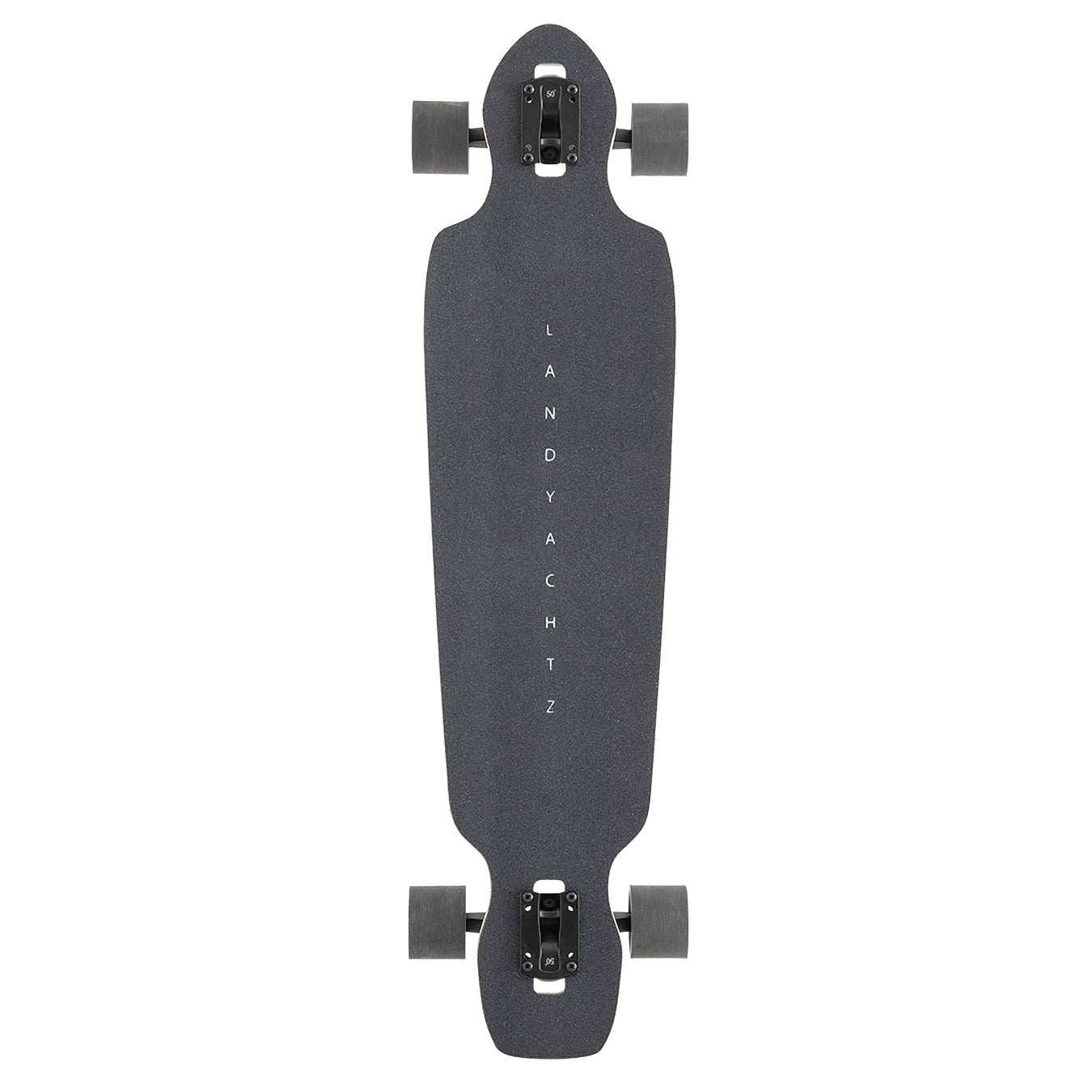 Black Space Rock Battle Axe Landyachtz Complete Longboard