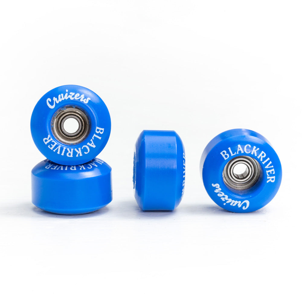 Blue Blackriver Cruizer Fingerboard Wheels