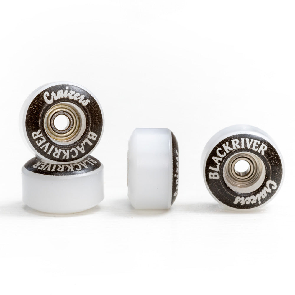 White Blackriver Cruizer Fingerboard Wheels