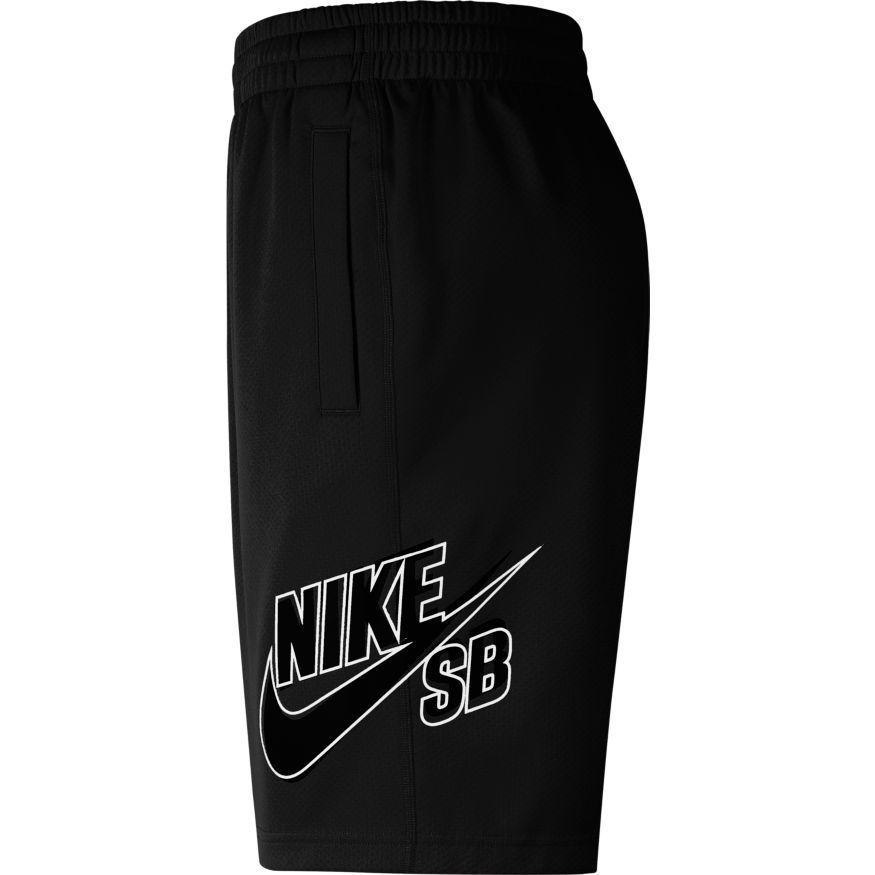 Black/Black  SB Dri-Fit Sunday Skate Shorts Side