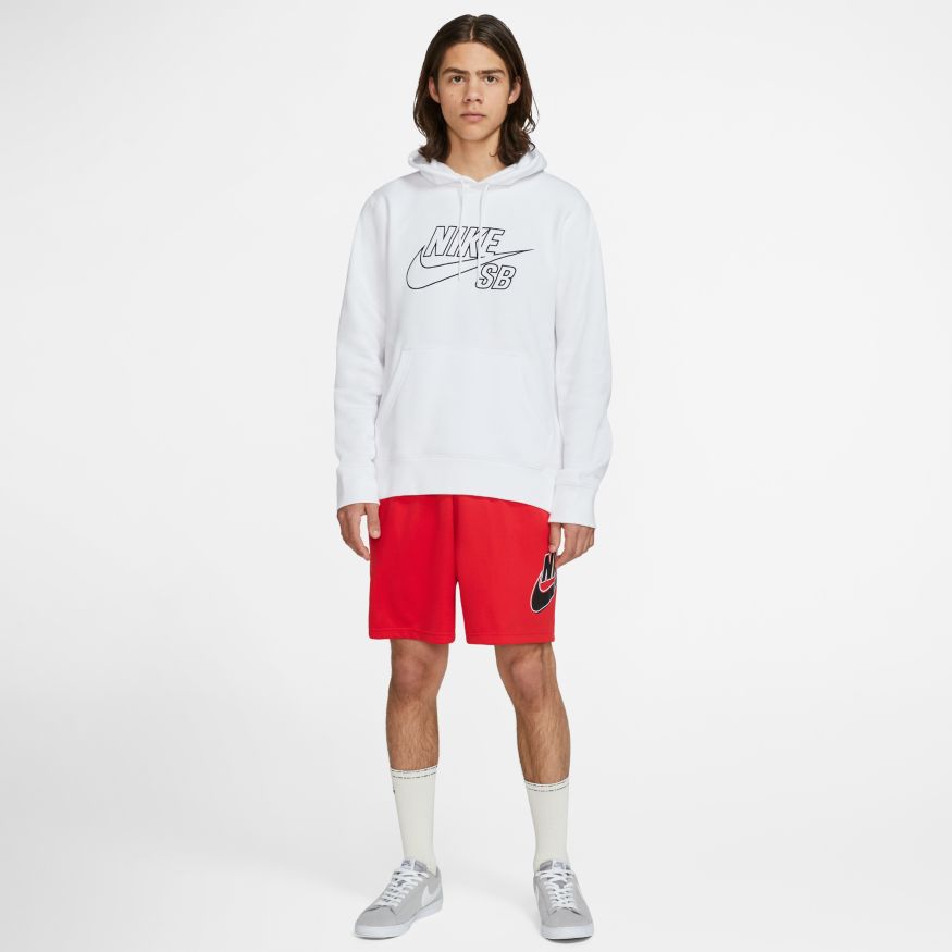 University Red/White Nike SB Sunday Short Model