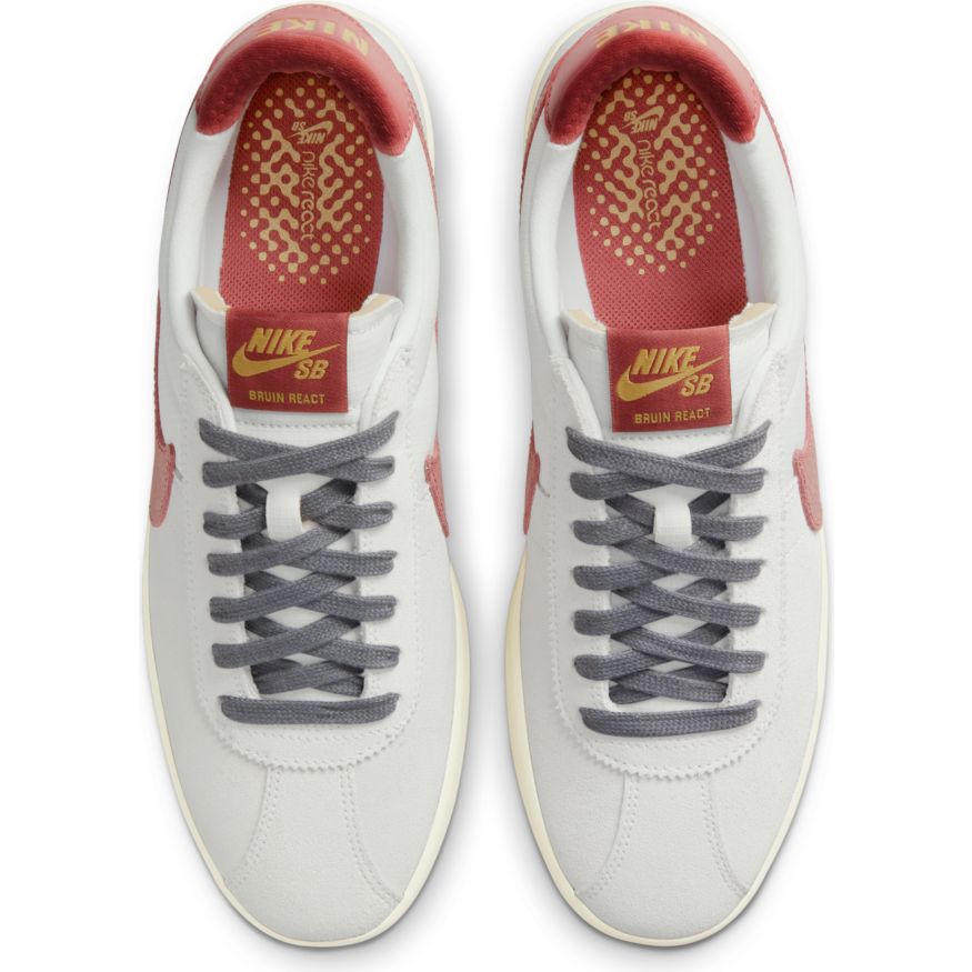 Photon Dust Bruin React Nike SB Skateboarding Shoe Top