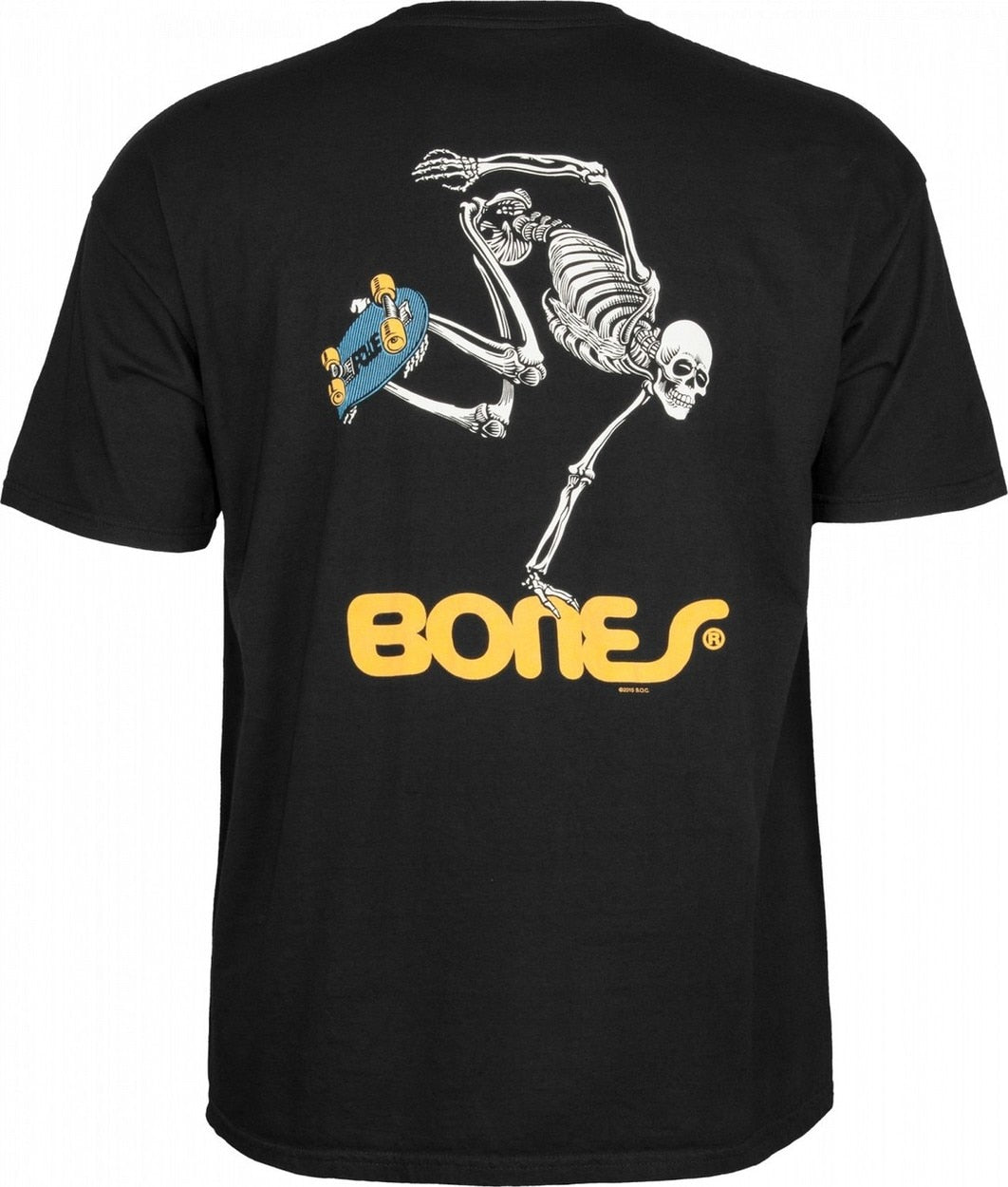 Powell Peralta Skateboarding Skeleton Tee - Black