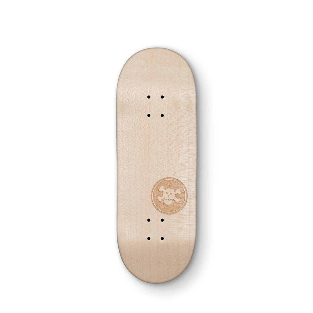 Natural Mini Logo BR Blackriver Fingerboard Deck