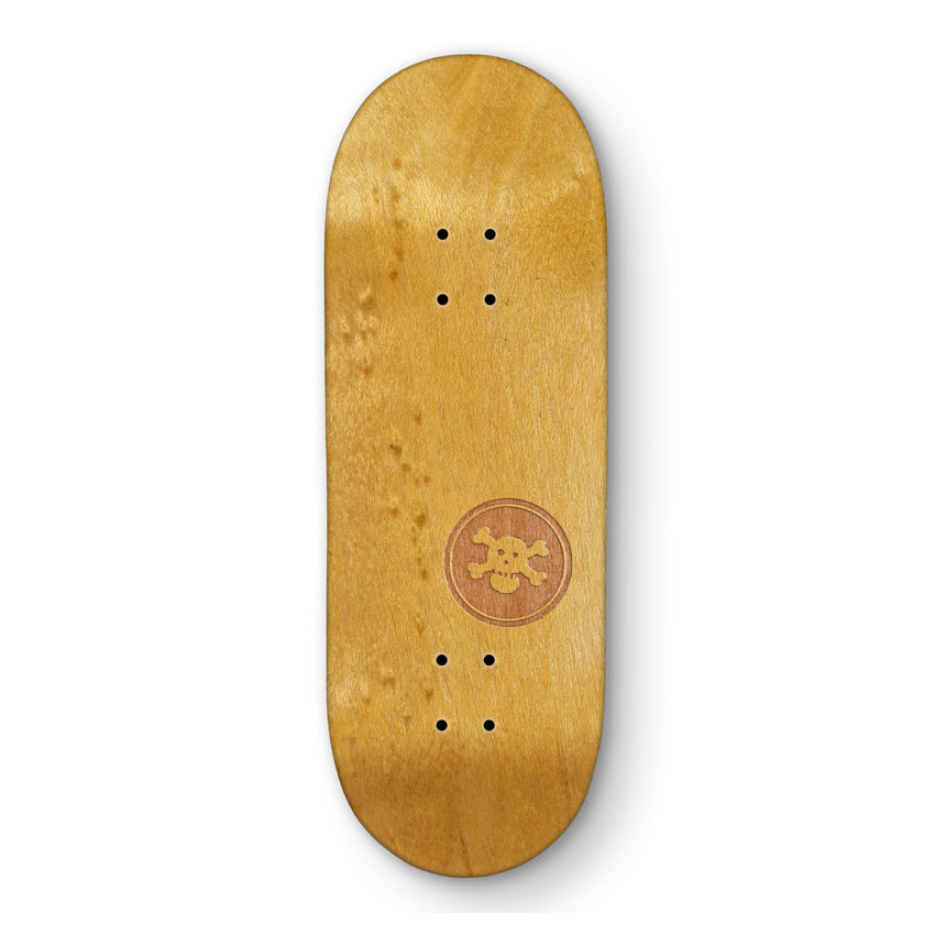 Yellow BR Mini Logo Blackriver Fingerboard Deck