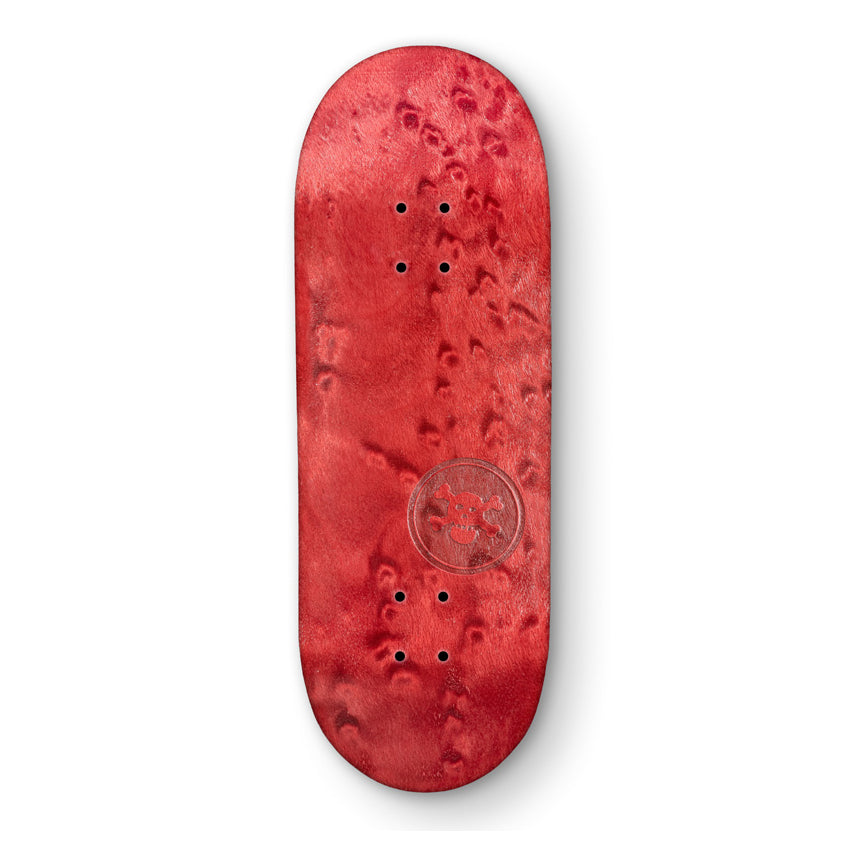 Red BR Mini Logo Blackriver Fingerboard Deck