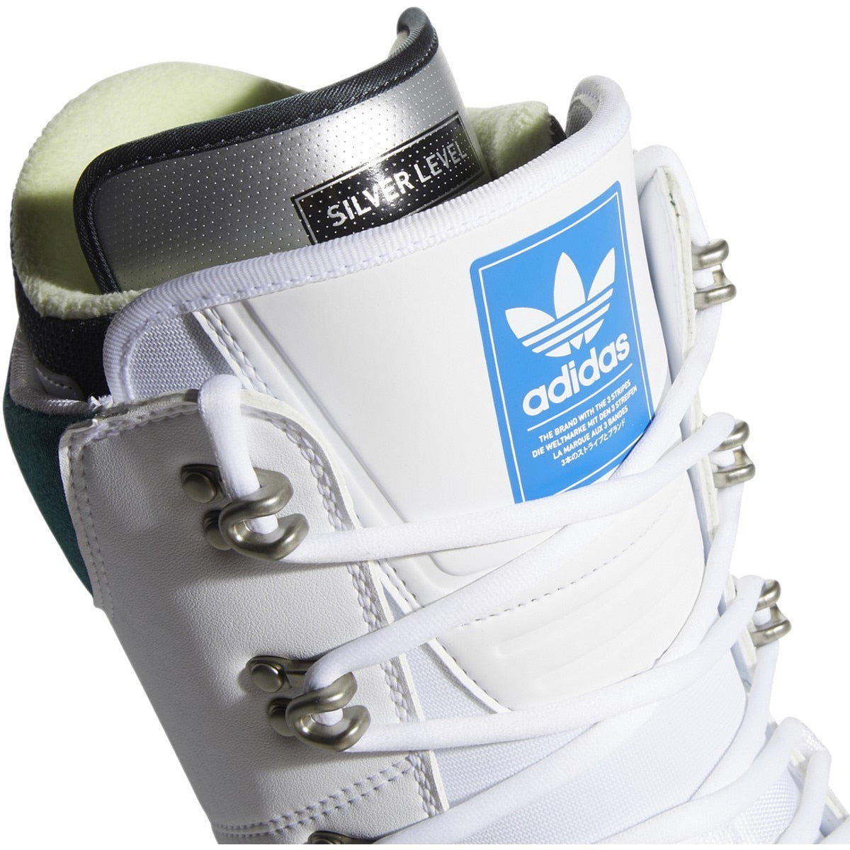 Adidas Samba ADV 2020 Snowboard Boots - White/Collegiate Green/Gum